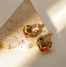 Load image into Gallery viewer, LIVING IN COLOR EARRINGS
